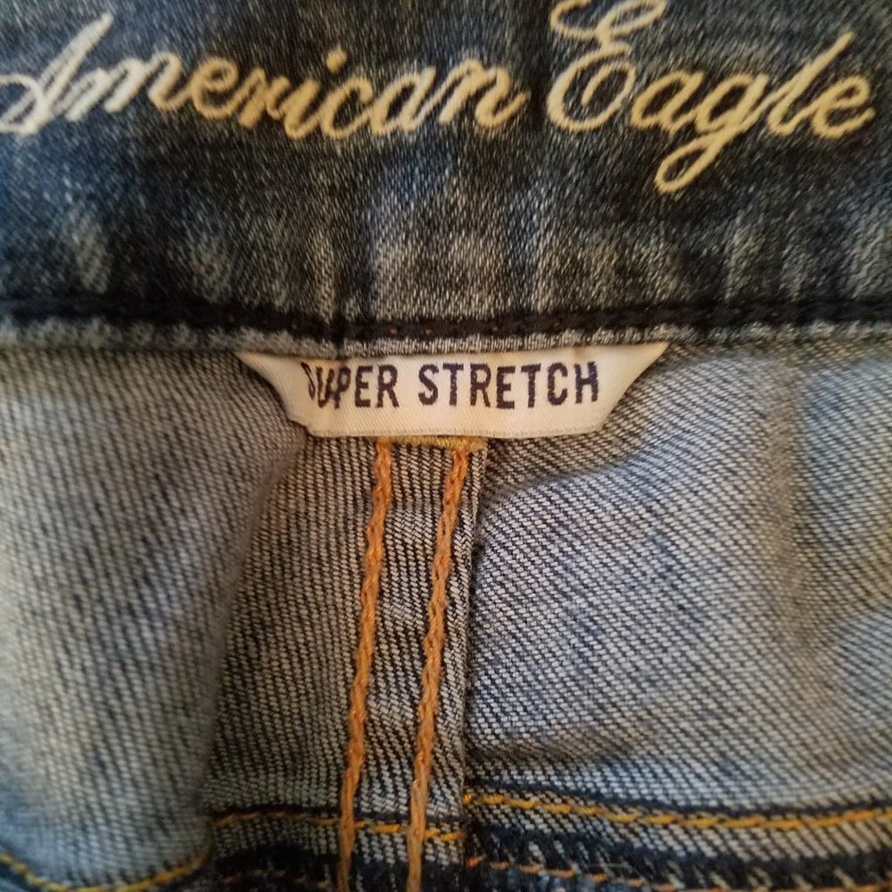 AE American Eagle Artist Super Stretch Jeans Size 6 Short 6S - Picture 7 of 7